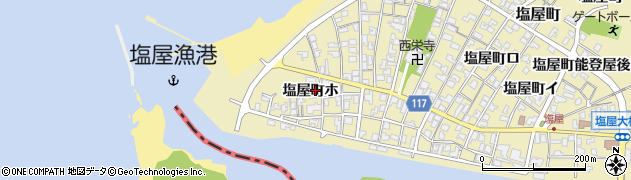 石川県加賀市塩屋町（ホ）周辺の地図