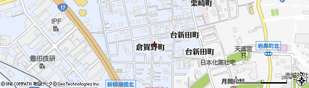 群馬県高崎市倉賀野町2882周辺の地図