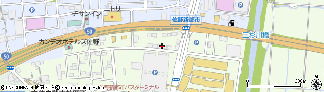 栃木県佐野市越名町2040周辺の地図