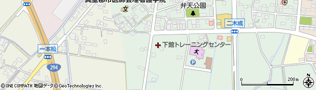 茨城県筑西市二木成776周辺の地図