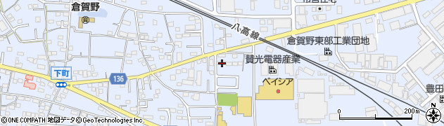 群馬県高崎市倉賀野町3075周辺の地図