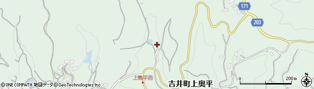 群馬県高崎市吉井町上奥平1035周辺の地図