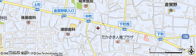 群馬県高崎市倉賀野町1615周辺の地図