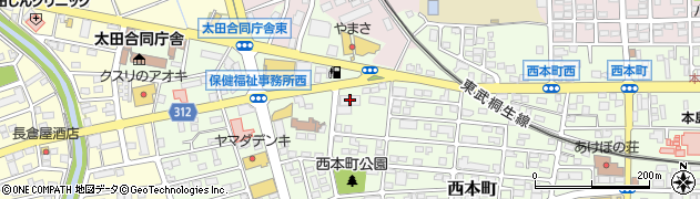 ＪＡ太田市葬祭センター周辺の地図