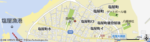 石川県加賀市塩屋町（ハ）周辺の地図