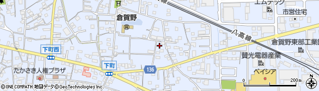 群馬県高崎市倉賀野町2264周辺の地図