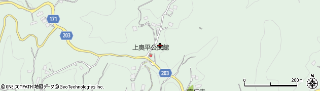 群馬県高崎市吉井町上奥平1987周辺の地図