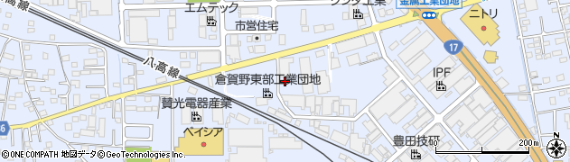 群馬県高崎市倉賀野町3017周辺の地図