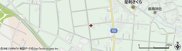 栃木県足利市島田町161周辺の地図