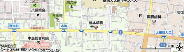 アパマンショップ太田北口店周辺の地図