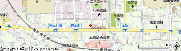 小林メガネ専門店周辺の地図