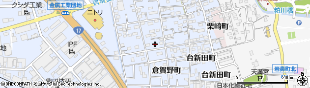 群馬県高崎市倉賀野町2846周辺の地図