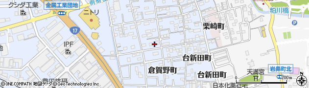 群馬県高崎市倉賀野町2847周辺の地図