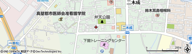 茨城県筑西市二木成989周辺の地図