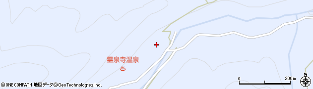 霊泉寺周辺の地図