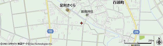 栃木県足利市島田町76周辺の地図