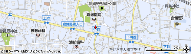 群馬県高崎市倉賀野町1631周辺の地図