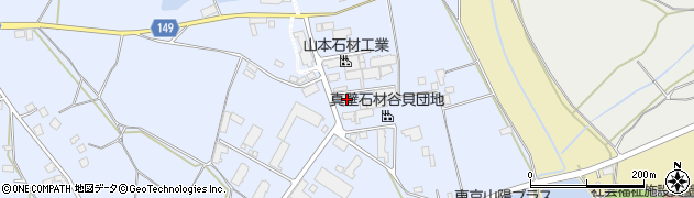 茨城県桜川市真壁町東矢貝208周辺の地図