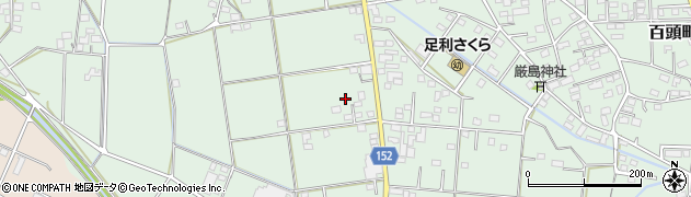 栃木県足利市島田町154周辺の地図