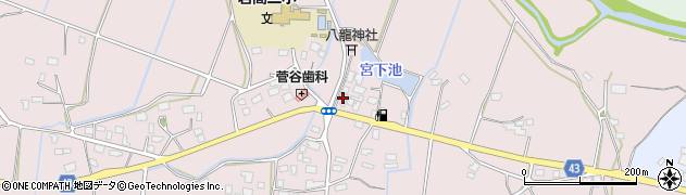 宮前屋周辺の地図