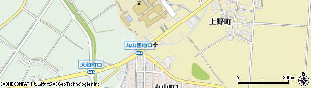 石川県加賀市上野町カ周辺の地図