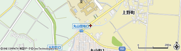 石川県加賀市上野町（カ）周辺の地図