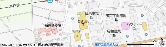株式会社日興筑西店周辺の地図