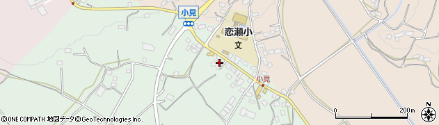 茨城県石岡市小見840周辺の地図