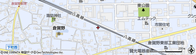 群馬県高崎市倉賀野町2416周辺の地図