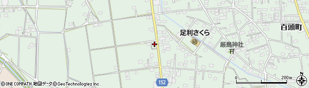 栃木県足利市島田町151周辺の地図