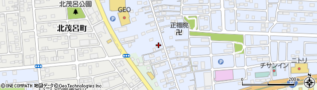 栃木県佐野市高萩町392周辺の地図