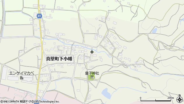 〒300-4402 茨城県桜川市真壁町下小幡の地図