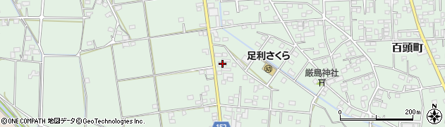 栃木県足利市島田町96周辺の地図