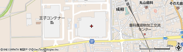 日本通運株式会社　松本支店松本アローセンター周辺の地図