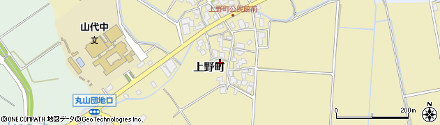 石川県加賀市上野町ル84周辺の地図
