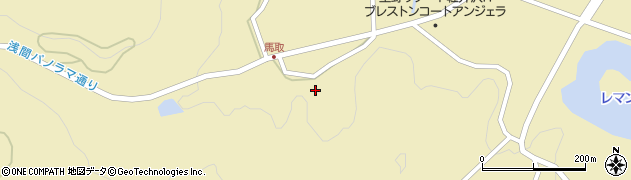 長野県北佐久郡軽井沢町発地774周辺の地図