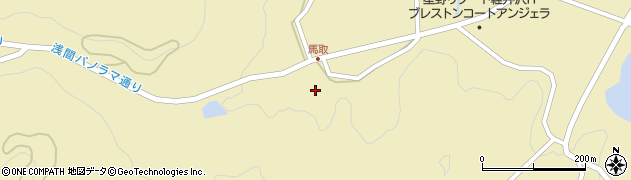 長野県北佐久郡軽井沢町発地815周辺の地図