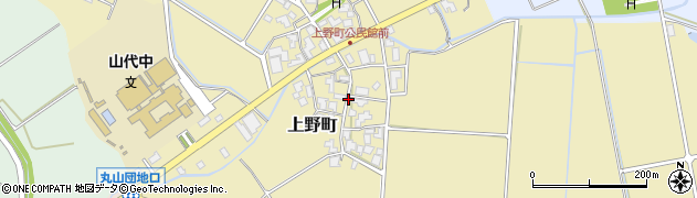 石川県加賀市上野町ル周辺の地図