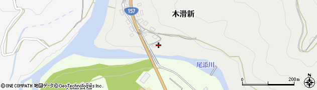 石川県白山市木滑新キ27周辺の地図