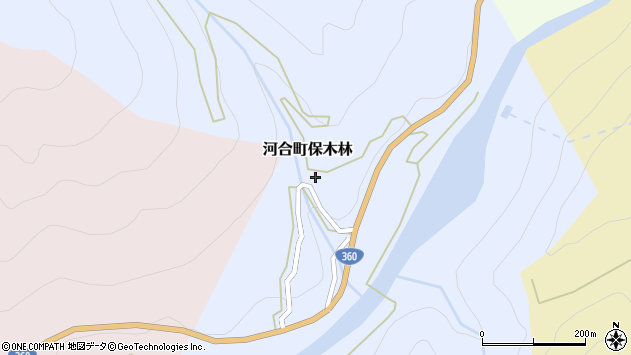 〒509-4305 岐阜県飛騨市河合町保木林の地図