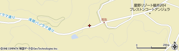 長野県北佐久郡軽井沢町発地706周辺の地図