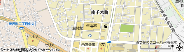 ホームセンターセキチュー伊勢崎茂呂店周辺の地図