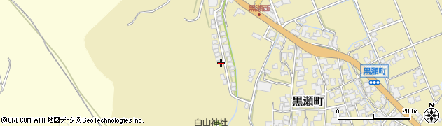 石川県加賀市黒瀬町タ1周辺の地図
