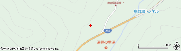 長野県上田市鹿教湯温泉周辺の地図