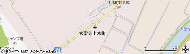 石川県加賀市大聖寺上木町（西前島）周辺の地図