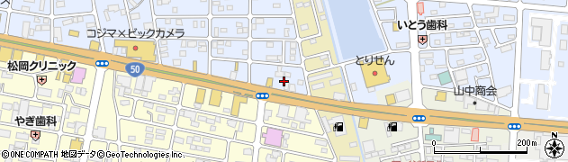 松屋 小山店周辺の地図