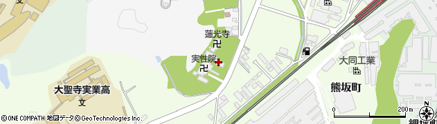 大聖寺セレモニーホール梅林閣　家族葬専門ホール・梅香閣周辺の地図