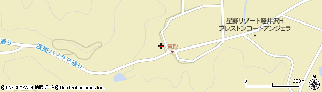 長野県北佐久郡軽井沢町発地720周辺の地図
