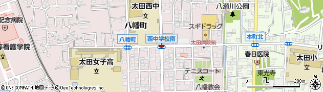 八幡町周辺の地図