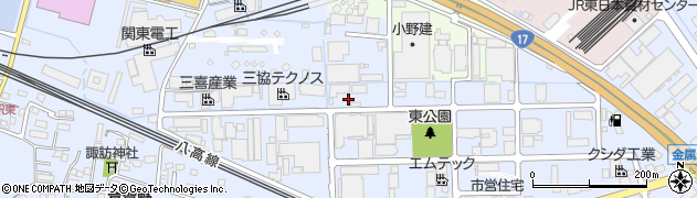 群馬県高崎市倉賀野町2455周辺の地図